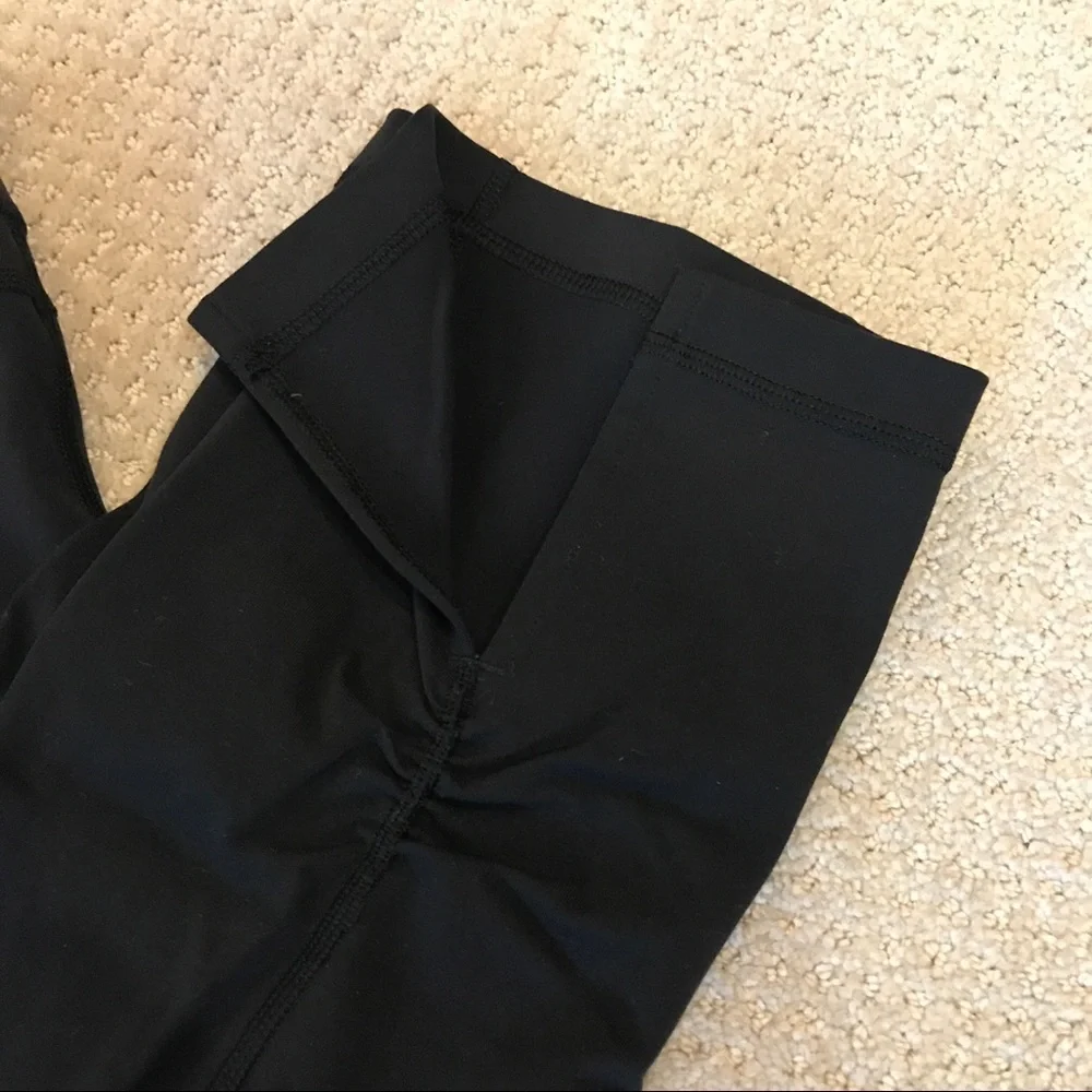 Lululemon Gather & Crow crops. Black. 2